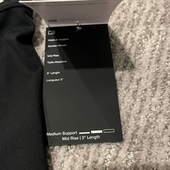 Nike  PRO Women's Black Athletic Shorts size XS - Picture 2 of 5